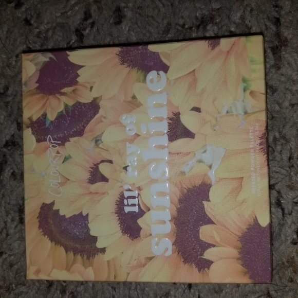 COLOURPOP lil ray of sunshine palette all matte mustard palette/ Brand new - Picture 3 of 3